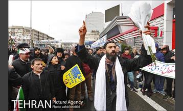 نمایش خیابانی شاهد عینی بمناسبت 22 بهمن  25