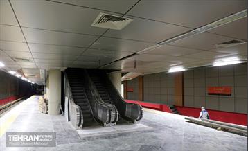 تست گرم بخش شمالی خط ۶ مترو تهران 4