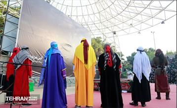 اجرای بیست و نهمین آیین تعزیه در فرهنگسرای خاوران