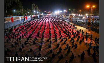 عزاداری شب دوم محرم در هیئت ریحانة الحسین 16