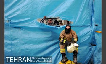 سومین روز عملیات امداد ونجات حادثه پلاسکو -5 19