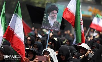 دسته عزاداری دانشگاه امام صادق(ع) در ظهر عاشورا 8