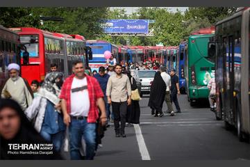 خدمات‌رسانی شهرداری تهران در اقامه نماز عید فطر 3