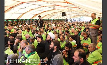 حضور شهردار تهران در جمع خدام الحسین 6