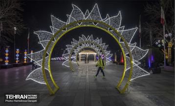 تهران غرق در نور 6