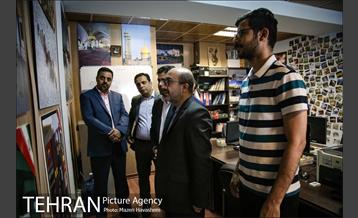 بازدید سخنگوی شورای شهر از مرکز ارتباطات شهرداری تهران 14