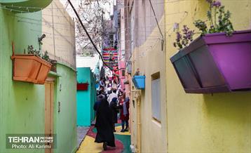 آئین های پیشواز نوروز در کوچه های بهاری بهشتی محله قدیمی زرگنده 13