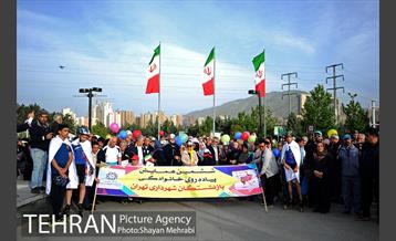 ششمین همایش پیاده روی خانوادگی بازنشستگان شهرداری تهران با حضور شهردار تهران 1