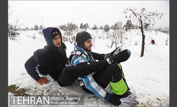 تفریحات برفی در پارک پردیسان تهران 33