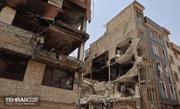 آثار حملات رژیم صهیونیستی در تهران 60