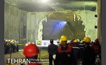 مراسم ورود ماشین حفاری(TBM) به ایستگاه مترو امیرکبیر در خط 6 متروی تهران 23