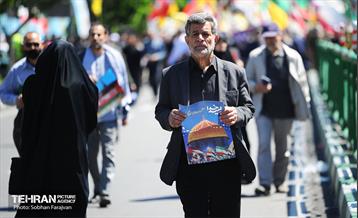 راهپیمایی روز قدس در پایتخت /۲ 5