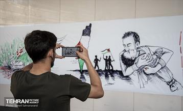 رویداد طراحی دیواری با ماژیک 1