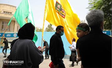 عزاداری تاسوعای حسینی در بازار تهران 5