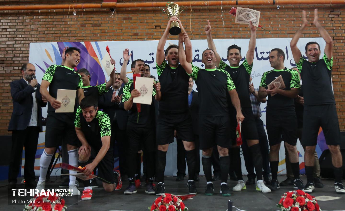اختتامیه مسابقات فوتسال کارکنان شهرداری تهران