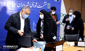 نشست شورای شهرداران مناطق ۲۲ گانه تهران 47