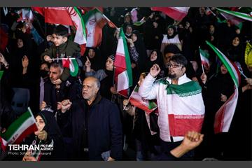 اجتماع تهرانی‌ها در حمایت از رهبری و نیروهای مسلح