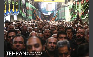 مراسم عزاداری تاسوعای حسینی در بازار تهران 20