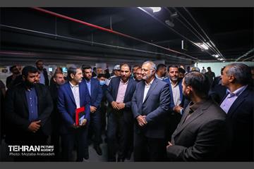 آیین افتتاح پارکینگ طبقاتی امیرکبیر 17