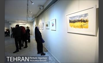 نمایشگاه گروهی نقاشی آبرنگ با عنوان ترنم خیال در گالری نهاوند‎ 6