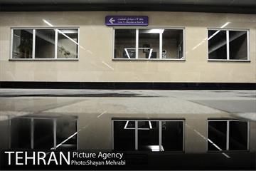 شبگردی اصحاب رسانه در خط 7 مترو تهران 6
