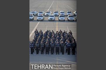 پیشواز نیروهای شهربان و حریم بان از نوروز با حضور شهردار تهران 26