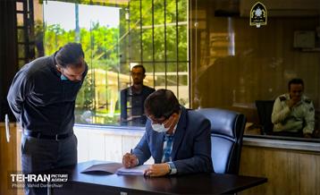 حضور جعفر شربیانی در منطقه 17