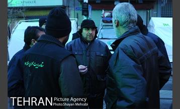 حضور مسوولان در حادثه پلاسکو 4