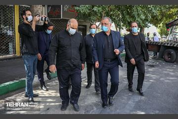 حضور شهردار تهران در مراسم پیاده روی جاماندگان اربعین حسینی 1