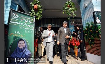 آیین برگزاری انتخابات شهردار مدرسه با حضور شهردار تهران 14