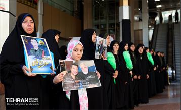 آیین اهتزاز پرچم گنبد ائمه اطهار "گنبد عاشقی" 22