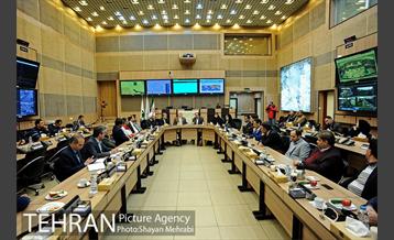 بازدید مجمع نمایندگان تهران در مجلس شورای اسلامی از ستاد مدیریت بحران شهر تهران 16