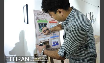 افتتاح گالری عکس و کاریکاتور «تهرانگاره» -1 33