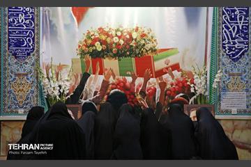 تشییع پیکر شهید گمنام دفاع مقدس "همسایه فردوس" 18