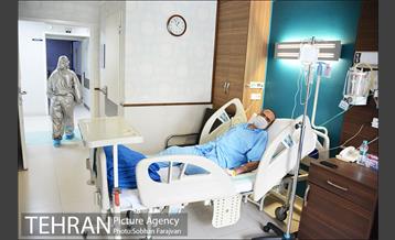 بخش بیماران کرونایی بیمارستان شهید هاشمی نژاد 9