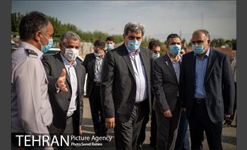 آئین رونمایی از تجهیزات جدید سازمان آتش نشانی شهرتهران  2