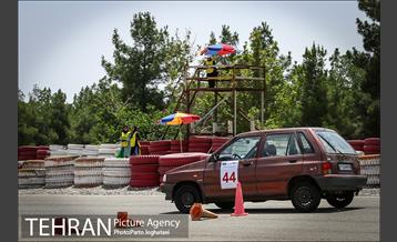 مسابقات اتومبیلرانى اسلالوم بانوان؛ جام مدافعان سلامت 3