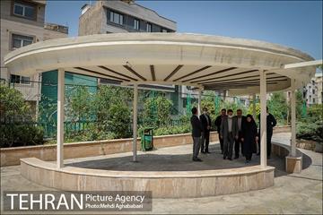 بازدید مهندس شاپور رستمی معاون هماهنگی و امور مناطق شهرداری تهران از پروژه های منطقه ۸ 10