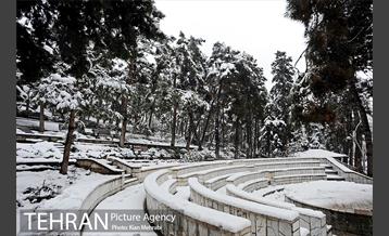 بارش برف زمستانی در تهران 16