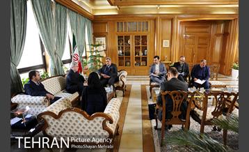 دیدار شهردار تهران با سفیر فرانسه 8