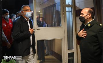 بازدید سرزده شهردار تهران از ستاد فرماندهی عملیات آتش نشانی 2