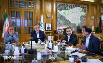 دیدار های امروز شهردار تهران 19