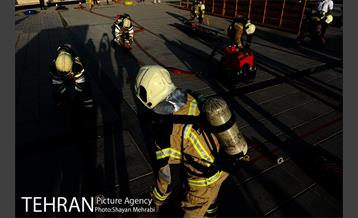 مسابقه عملیاتی ورزشی آتش نشانان تهران 16