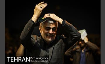 مراسم احیا شب بیست و یکم ماه مبارک رمضان در مسجد امام صادق(ع) 41