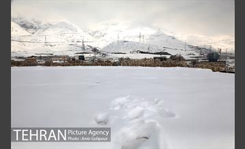 پس از یک روز برفی در پایتخت 7