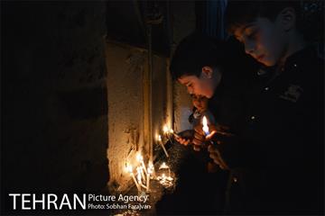 شام غریبان در محله گرگان  1