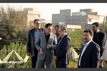بازدید مشترک مدیران شهری برای کمک به پیشرفت پروژه باغ راه حضرت فاطمه زهرا (س) 12