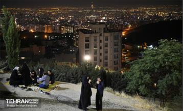 مراسم شب هشتم محرم در کهف الشهدا 8