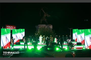 آیین رونمایی از مجسمه آرش کمانگیر 1