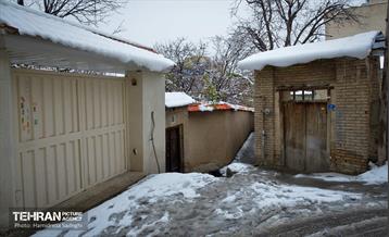 درکه پس از بارش برف  17